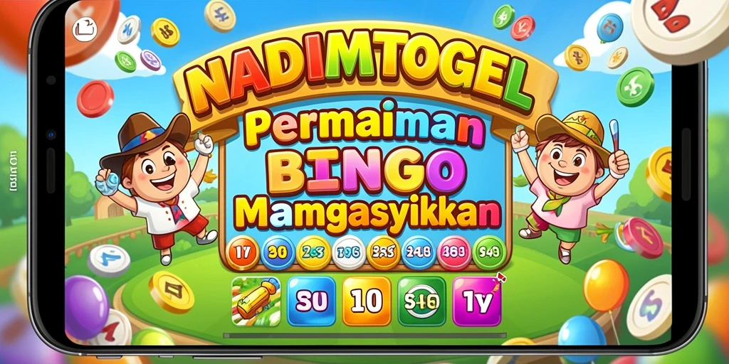 Tampilan seru gameplay Bingo di NADIMTOGEL.