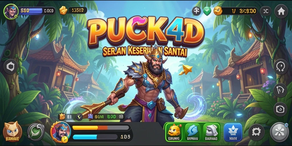 Screenshot gameplay PUCUK4D menampilkan keseruan permainan Casual.